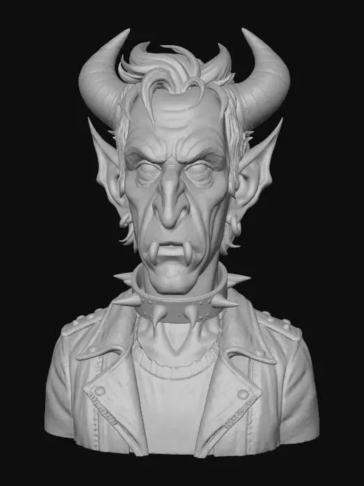 3D model for Demon Punk Avatar #villain#