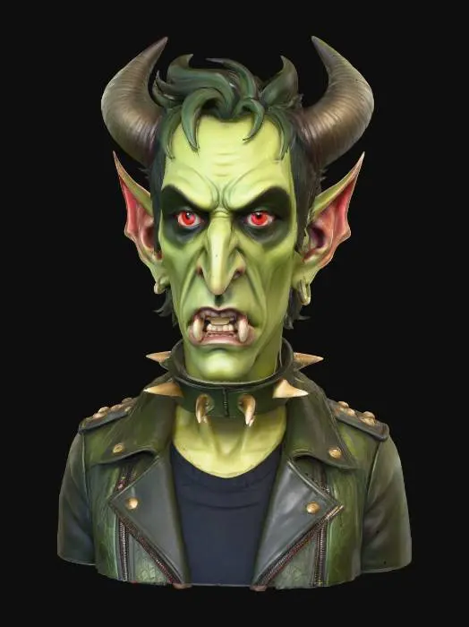 3D model for Demon Punk Avatar #villain#