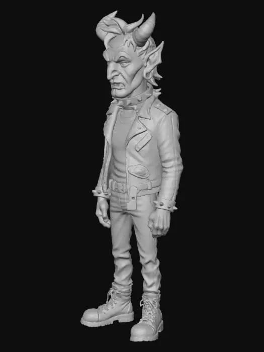 3D model for Hellion Punk #villain#