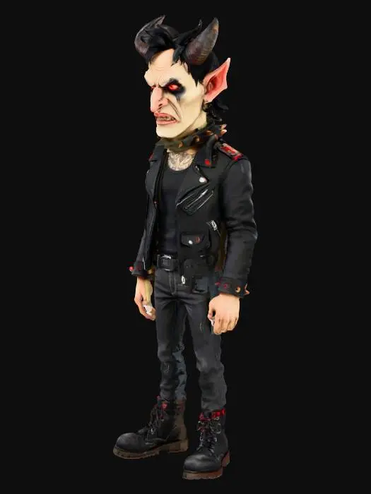 3D model for Hellion Punk #villain#