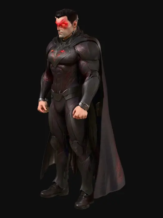 3D model for Dark Hero Emergence, #villain#