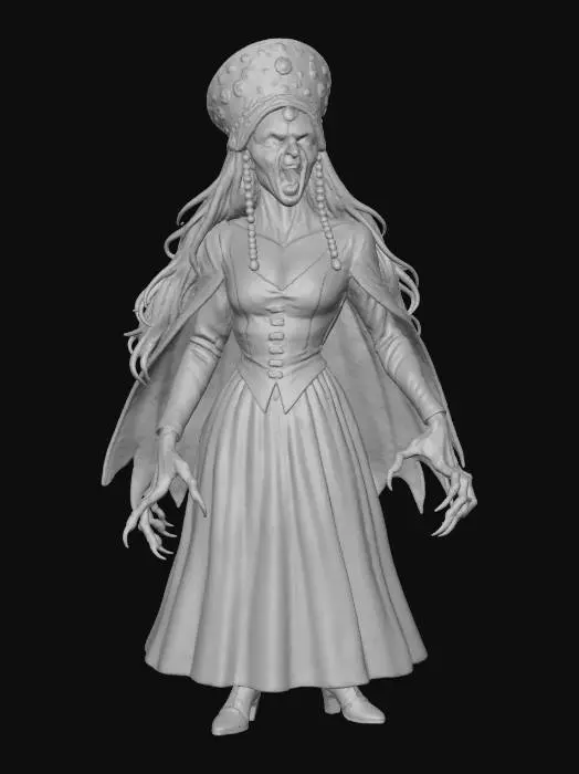 3D model for Countess of Shadows, #villain#
