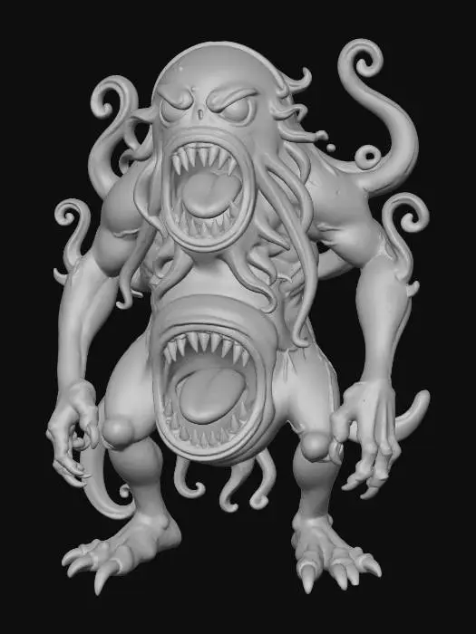 3D model for Bellowing Beast, #villain#