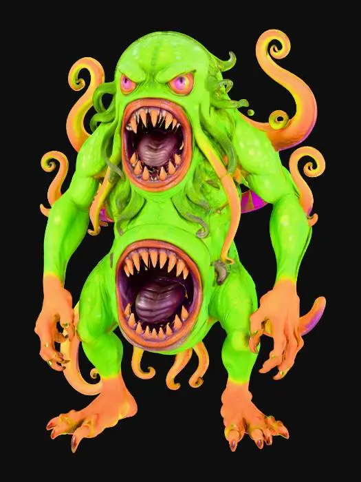 3D model for Bellowing Beast, #villain#