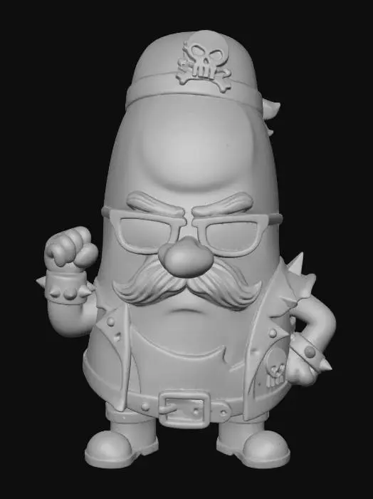 3D model for Biker Thumbgonator, #villain#