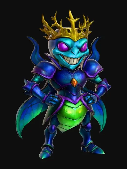 3D model for Insect King, #villain#