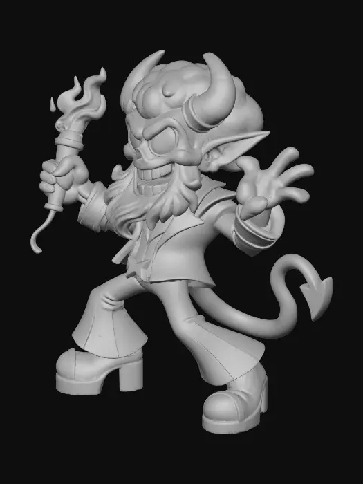 3D model for Disco Demon Fiesta, #villain#