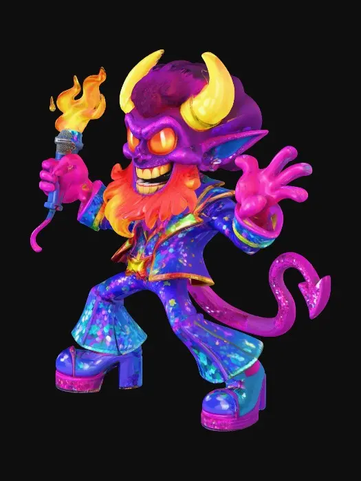 3D model for Disco Demon Fiesta, #villain#
