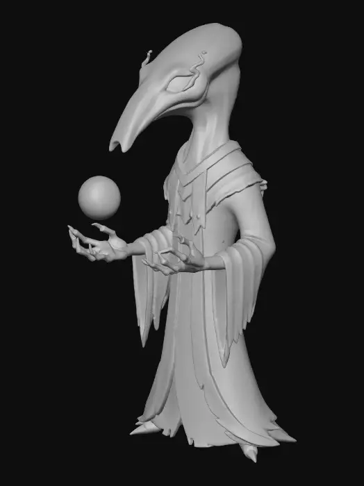 3D model for Mystic Aethermancer, #villain#