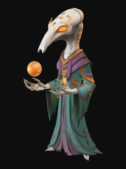 3D model for Mystic Aethermancer, #villain#