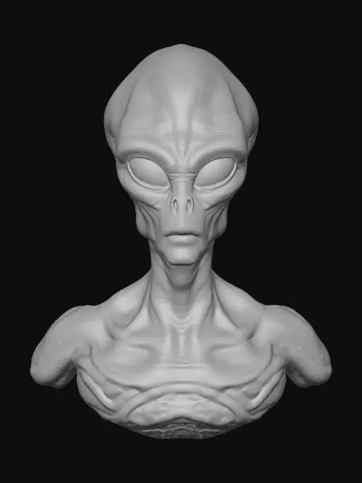 3D model for Alien Encounter, #villain#
