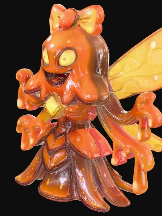 3D model for Gleeful Glop Wing