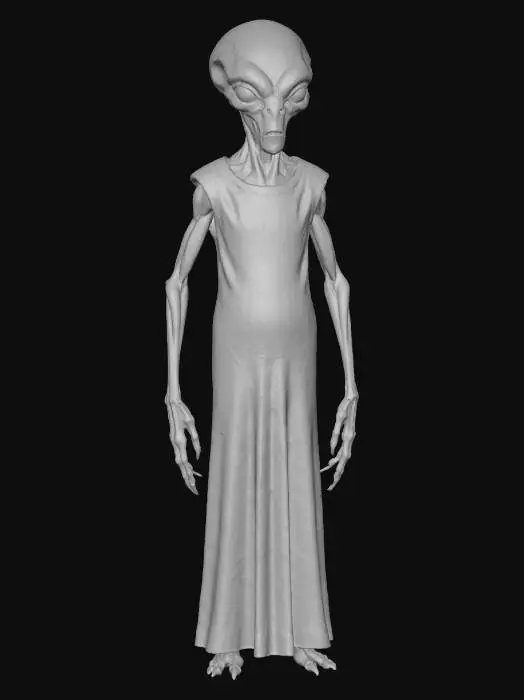 3D model for Alien Scholar