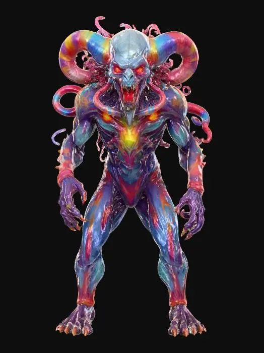 3D model for Infernal Kaleidoscope