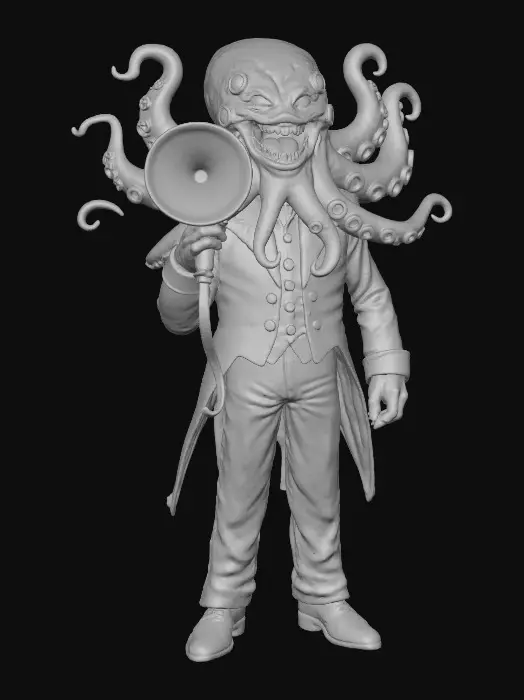 3D model for Octopus Ringmaster