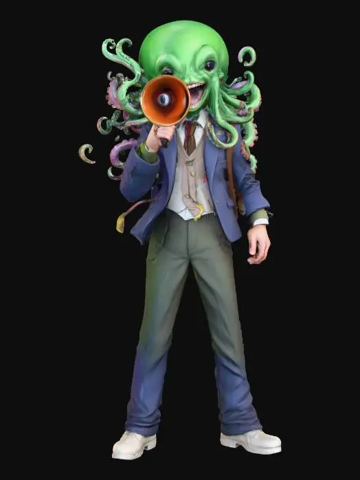 3D model for Octopus Orator