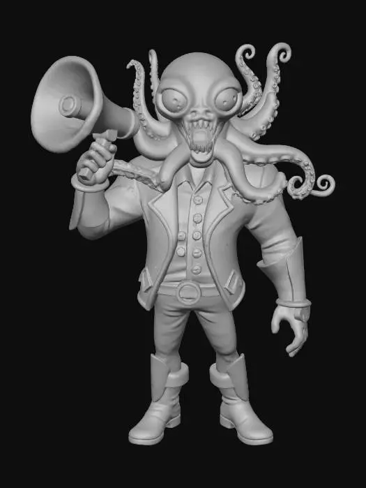 3D model for Octopus Showman