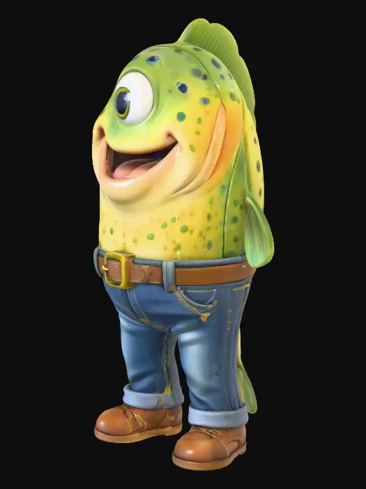 3D model for Cyclops Fishman