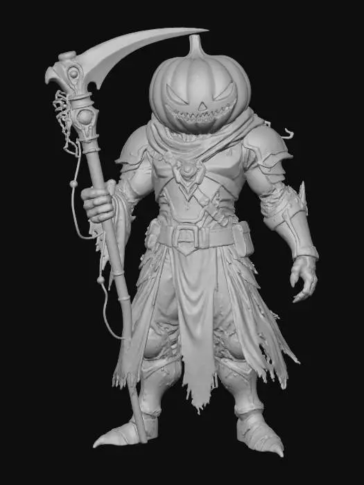 3D model for Pumpkin Reaper Blaze