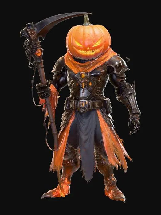 3D model for Pumpkin Reaper Blaze