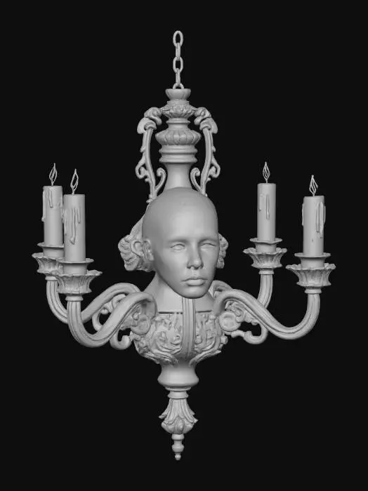 3D model for Luminous Mirage, #Halloween2025#