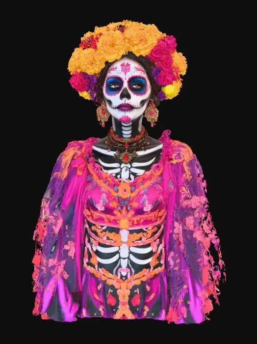 3D model for Catrina Splendor, #Halloween2025#