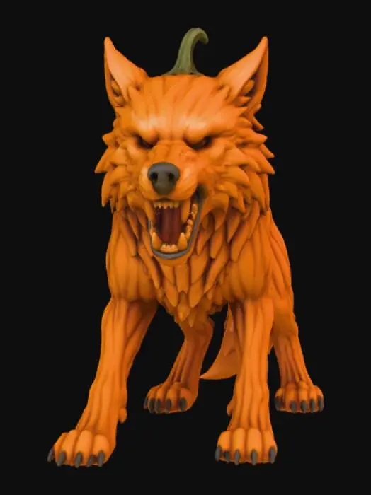 3D model for Pumpkin Howler, #Halloween2025#