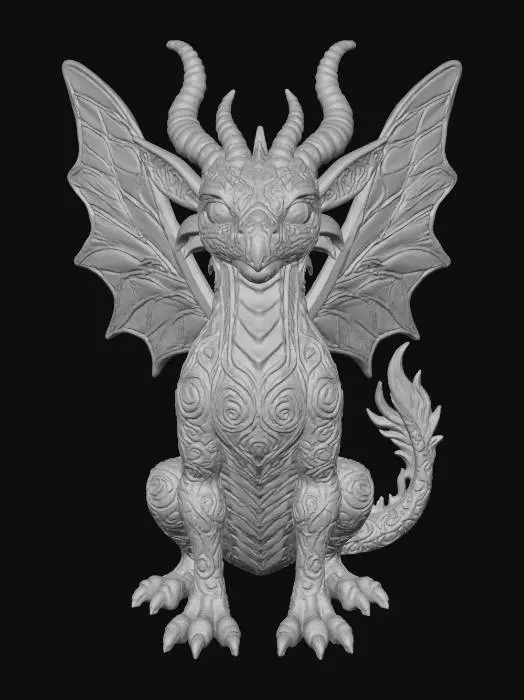 3D model for The Alebrije Dragon

brightly colored mythical dragon creature with wings of glass, body patterned in neon blues, greens, and oranges, textures: glossy painted scales, glowing patterns, translucent glass wings, fine etched lines, full-body symmetrical, 3d and 8000k, emphasised features, #Halloween2025#