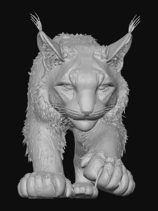 3D model for The Shadow Lynx

spectral lynx with glowing violet markings and floating mask face, claws leaving trails of light, textures: soft matte fur, glowing rune edges, semi-transparent mask, faint energy sparks, full-body symmetrical, 8000k, 3d amazing, #Halloween2025#