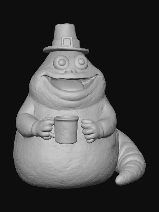 3D model for Pilgrim Blob, #Thanksgiving#