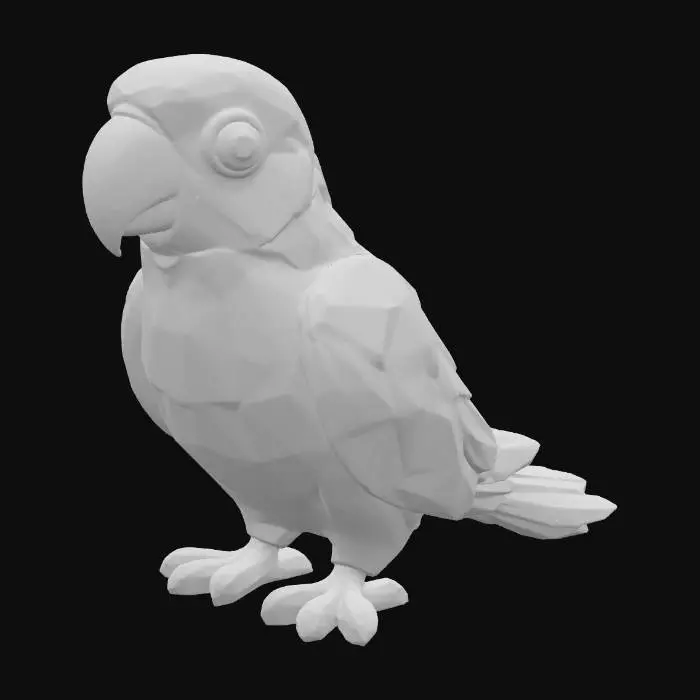 3D model for Prismatic Parrot