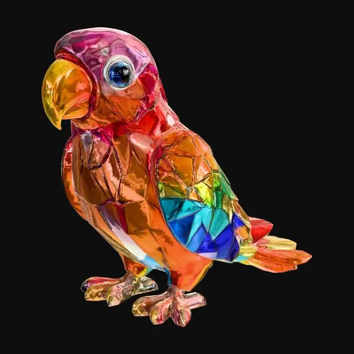 3D model for Prismatic Parrot
