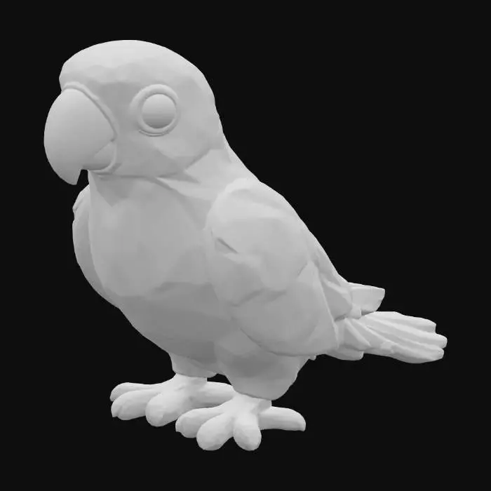 3D model for Prismatic Parrot