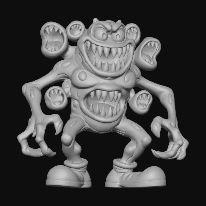 3D model for Monster Mayhem, #villain#