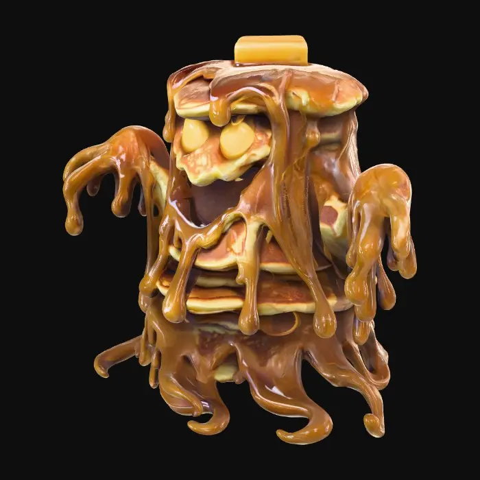 3D model for Pancake Wraith, #villain#