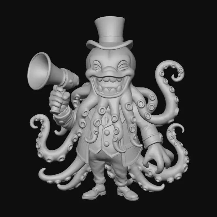 3D model for Octopus Ringmaster