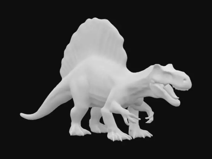 3D model for Ultra Realistic, Highly Detailed Spinosaurus