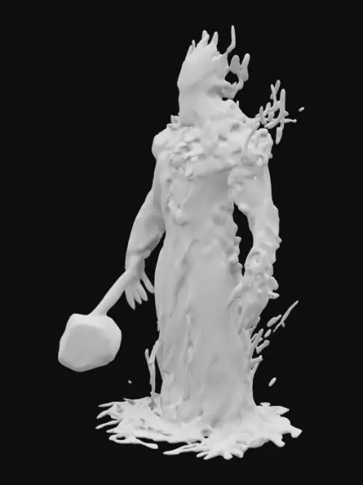 3D model for Elemental Wielder