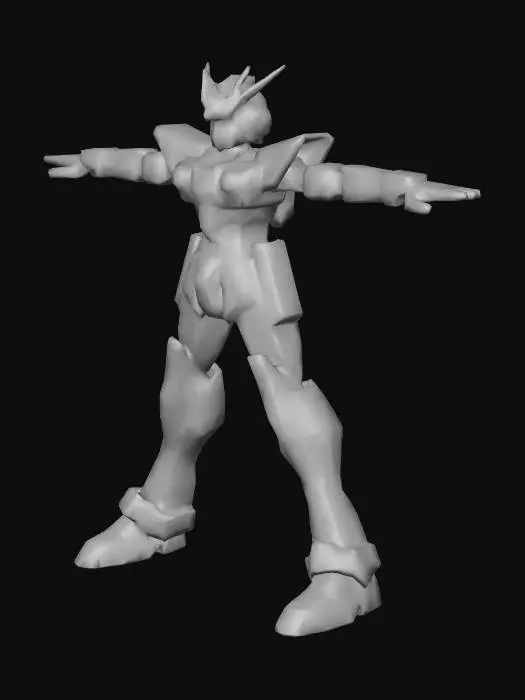 3D model for GUNDAM, #halloween#