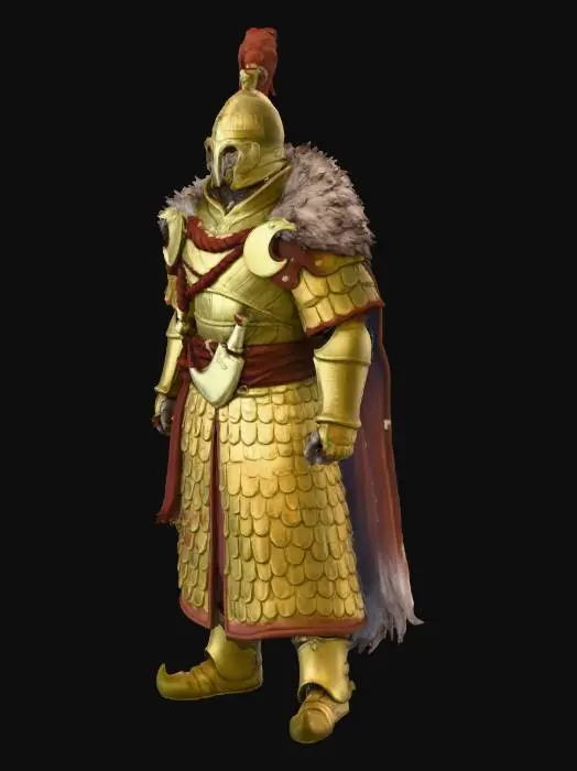 3D model for Captain Yüzbaşı