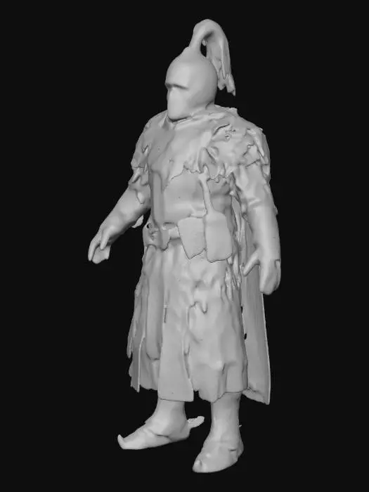 3D model for Golden Warrior