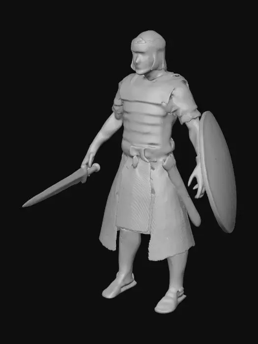 3D model for hittite swordsman