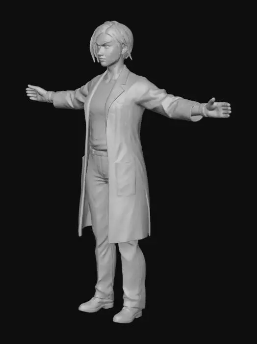 3D model for Scientist on Duty