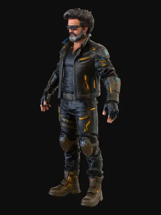 3D model for Futuristic Hero