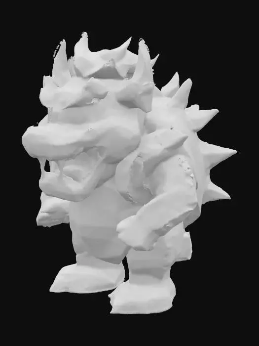 3D model for Super mario 64 bowser fullbody 