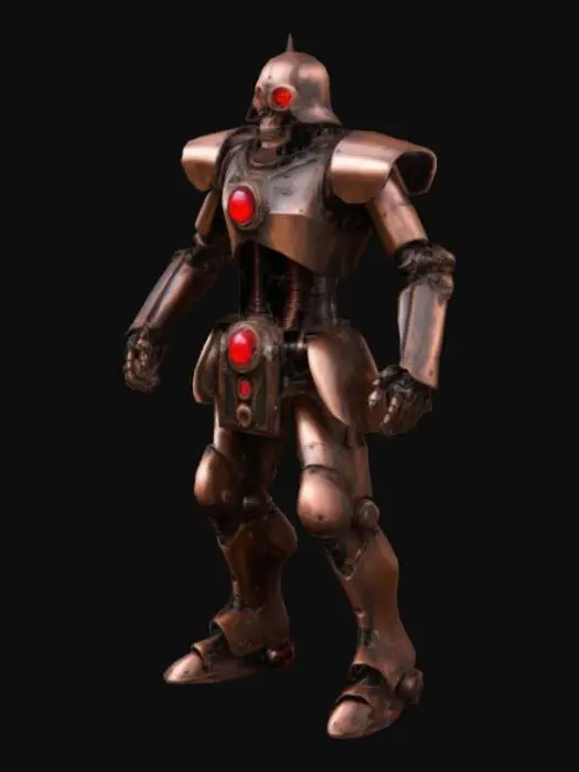 3D model for Steampunk Sentinel