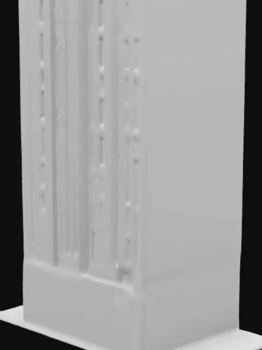 3D model for 8k high definition, high resolution, game ready, city street, urban buildings, street lamps, graffiti covered walls in side alleys