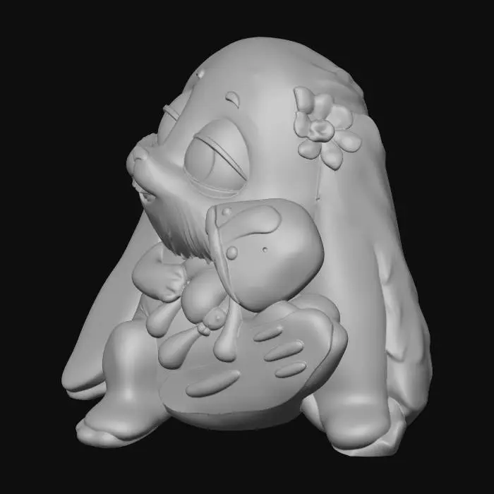 3D model for Bunny Cuddles