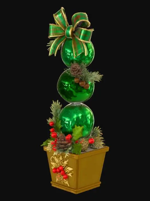 3D model for Festive Ornament Topiary