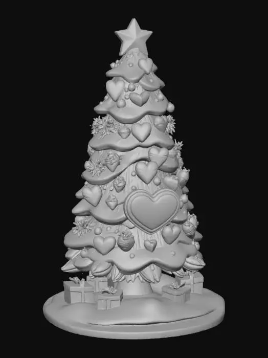3D model for Heartfelt Christmas Tree